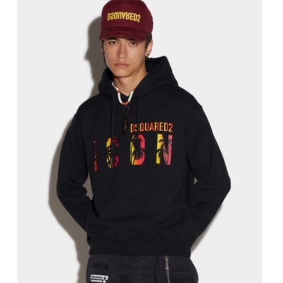 DSQUARED2 Icon Sunset Hoodie - Picture 5 of 15